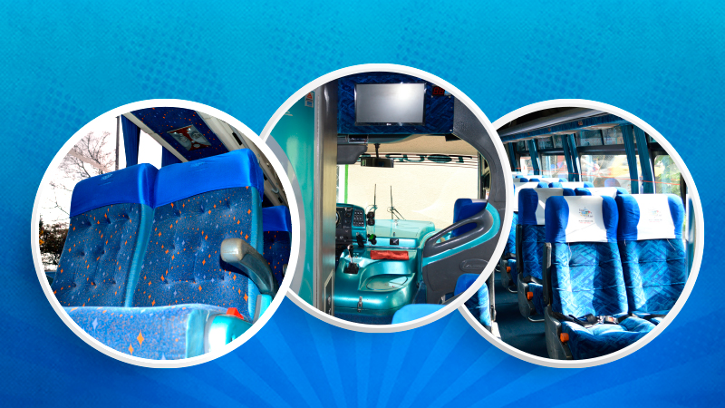 Buseton 34 pax con silletería reclinable