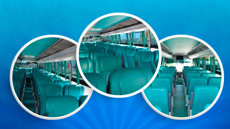 Buseton 40 pax con silletería reclinable