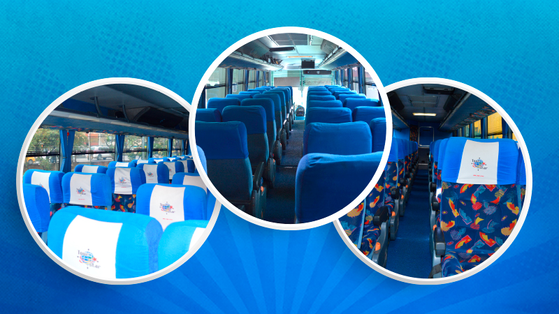 Panorámico 40 pax con silletería reclinable