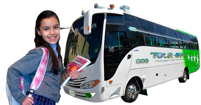 Tour Star se enorgullece de adquirir la responsabilidad de transportar estudiantes
